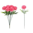 thumbnail image 6 of YingYouFu Artificial Hydrangea Flowers for Home Decor Wedding Party Indoor Outdoor Decoration Realistic Fake Plants Bouquet Centerpiece Gift, Hot Pink, 6 of 8