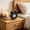 #177Black, variant on Classic Round Alarm Clock with Low Light Visible Face, Battery Operated Silent Sweep for Bedroom Desk Office, Retro Design with Night Light and Gentle Ring Tone