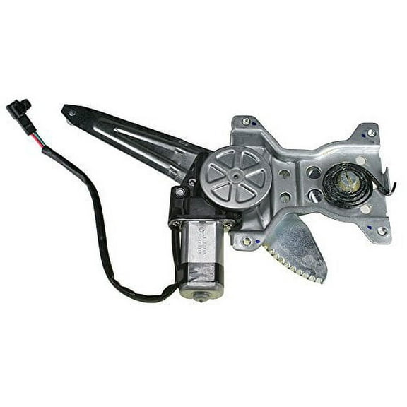 TRQ Power Window Regulator w/ Motor Rear LH Driver Side for 98-02 Toyota Corolla WRA51763