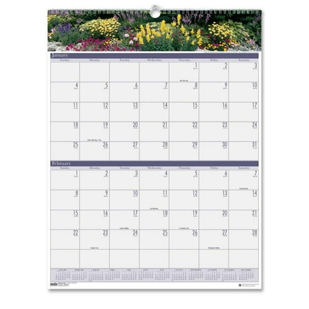 House of Doolittle Earthscapes Gardens of the World Wall Calendar