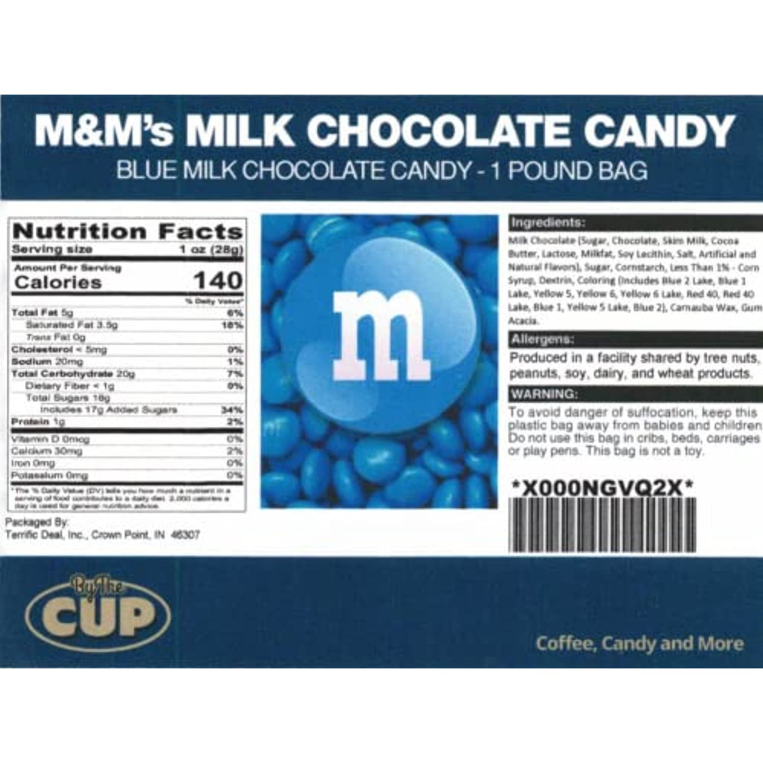 Blue M&M's ® - 2 lb. - Candy Favorites