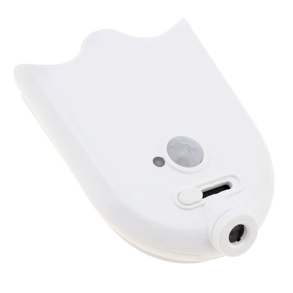 Motion Activated Toilet Night Light 3.7x2.7x1.1 inch, 4-Color Projection LED Seat Light, Motion Sensor Bathroom Bowl Lamp, Battery Operated, Fun Gift