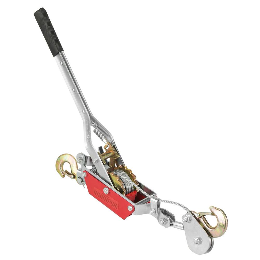 Kritne Wire Rope Ratchet, Gear Winch Puller, 2/4T Wire Rope Ratchet