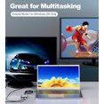 thumbnail image 2 of Hub divisor USB C para doble DisplayPort MST fairikabe, 2 of 8