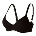 thumbnail image 4 of WZXFASHION High Support Bras For Women Adjustable Strap Full Coverage Up Bras Comfortable Bras Bra Black 75B, 4 of 7
