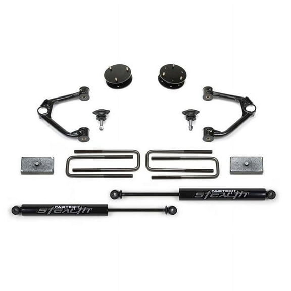 Fabtech K1126m Budget Lift System W/Shock Fits 19 23 Fits/For Sierra 1500 Fits select: 2021 ,2023 CHEVROLET SILVERADO