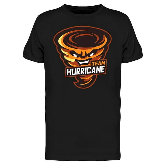 Hurricane Team Icon T-Shirt Men -Image by Shutterstock, Male XX-Large