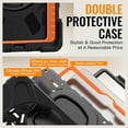 thumbnail image 3 of Funda Protectora para Samsung Galaxy Tab A11 8.7" (2025) y Tab A9 8.7" (2023) - Negro, 3 of 9