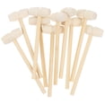thumbnail image 4 of Ortofally Wooden Hammers Small Wood Mallets: Mallet Hand Tool Small 10pcs Pounding Educational for Lobster Chocolate Egg Cracking, 4 of 10