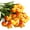 Orange, variant on 12pcs Artificial Tulip 20 Inch Long Stem Artificial Flower Real Touch Tulipa for DIY Wedding Bridal Bouquet Home Décor Centerpieces Flower(Pinkish Purple)