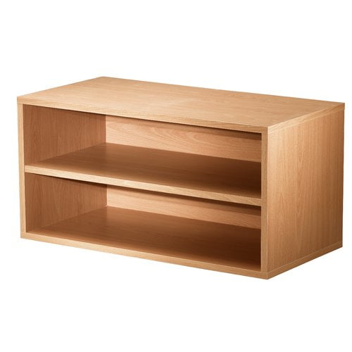 Hazelwood Home Carrabba Storage Standard Bookcase