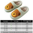 thumbnail image 3 of Pantufla Zapatillas de oso lindo Zapatillas de casa de felpa suave Zapatillas de invierno para mujer (Verde 37-38) Likrtyny Tenis De Mujer Tenis De Hombre, 3 of 6
