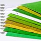 thumbnail image 3 of Yuarrent Durabilidad duradera con materiales ecológicos Césped artificial Esteras de césped artificial Artesanía 138 verde hierba, 3 of 6