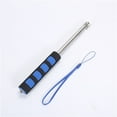 thumbnail image 2 of 140/200cm Flag Pole with Lanyard Handle Comfortable Grip Teaching Pointer Stick Stainless Steel Telescopic Flagpole Tour Guide Flagpole, 2 of 7