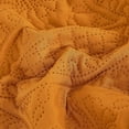 thumbnail image 6 of Chezmoi Collection Austin Full/Double Oversized Bedspread Set, 3-Piece Lightweight Microfiber Quilted Coverlet for All Seasons, Orange, 6 of 7