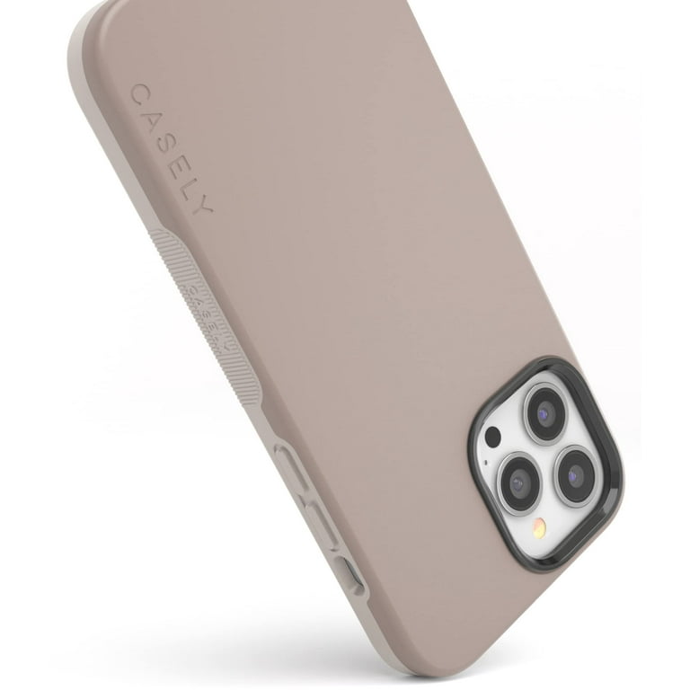 Casely Bold iPhone 14 Pro Max Case | Taupe/Nude | MagSafe