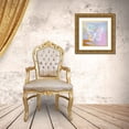 thumbnail image 3 of Aesthete 20x20 Gold Ornate Wood Framed with Double Matting Museum Art Print Titled - Purple Butterfly, 3 of 4