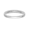 thumbnail image 5 of Solid 14k White Gold Diamond Wedding Band Ring Size 8.5 (.125 cttw.), 5 of 8