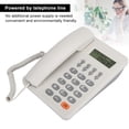 thumbnail image 4 of Corded Phone, Classic Home Phone  For Home For Office White, 4 of 8