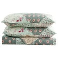 thumbnail image 3 of JML Quilt Set, Queen, Pastorale Green, 3 Piece, 3 of 6