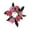 A001- Style A, variant on Artificial Rose Hydrangea Candle Wreath 4 Pack, 6 Inch Faux Flower Candle Ring, Decorative Floral Centerpiece for Wedding Dinner Party Table Home Decor, Assorted Colors
