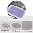 thumbnail image 5 of Tuvgenk Quick Dry Bath Mat Non Slip Water Absorbing Bathroom Rugs 2x2 Rectangular Purple Small Floor Rug for Tub, 5 of 6