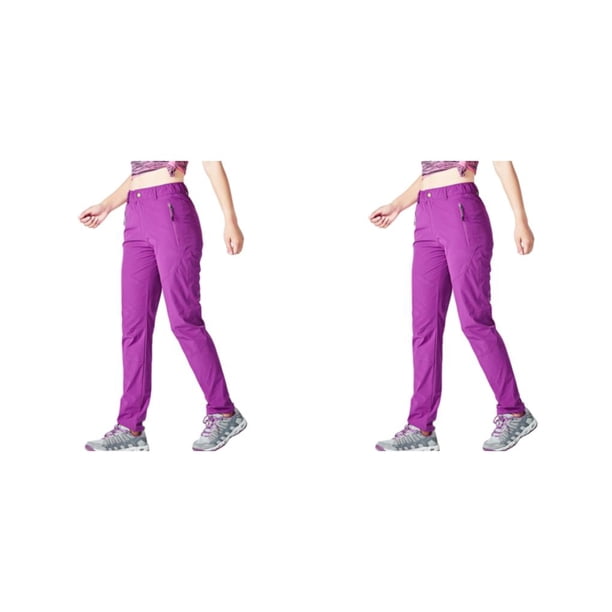 Minnieouse Pantalones de senderismo para mujer, pantalones finos de secado rápido, pantalones de chándal elásticos a prueba de arañazos, ropa Type1 NO1