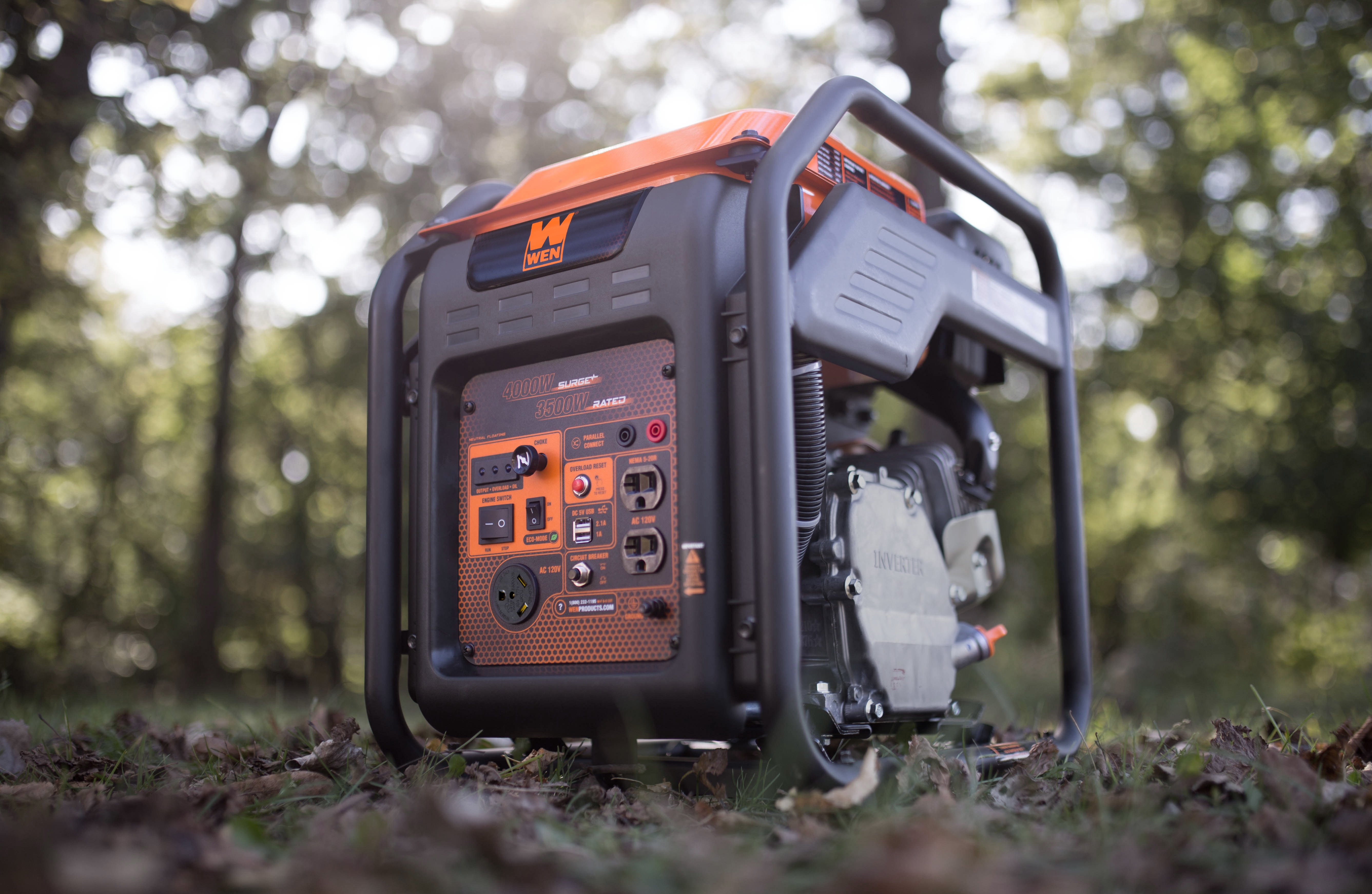WEN RV-Ready 4000-Watt Open Frame Inverter Generator (GN400i)