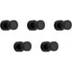 thumbnail image 1 of Ganchos de pared, ganchos para toallas para baño, cocina, puerta, armario y guardarropa, juego de 5 (negro), 1 of 1