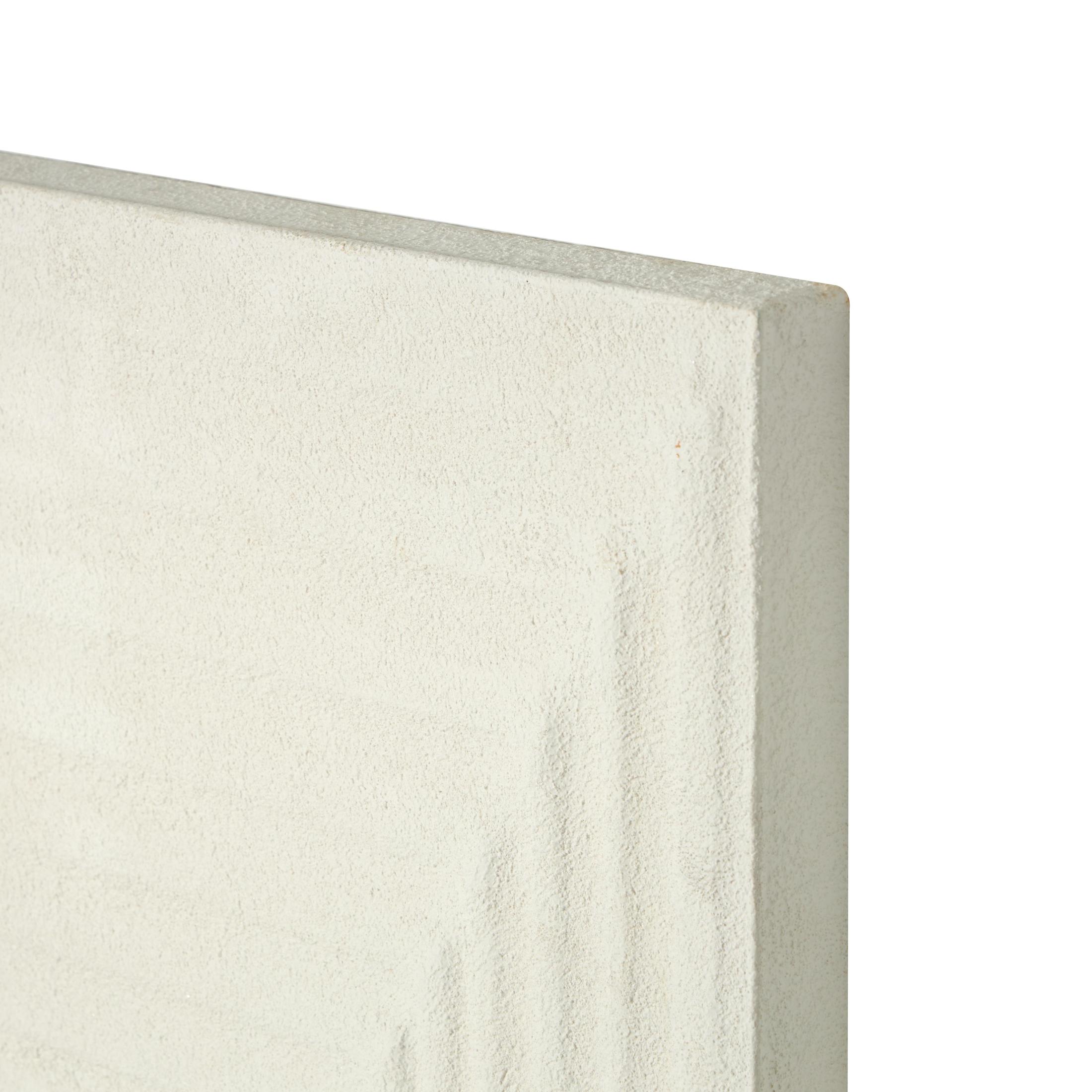 DecMode Cream Metal Layered Square Cube Perspective Geometric Wall Decor with Sandstone Texture (2 Count)