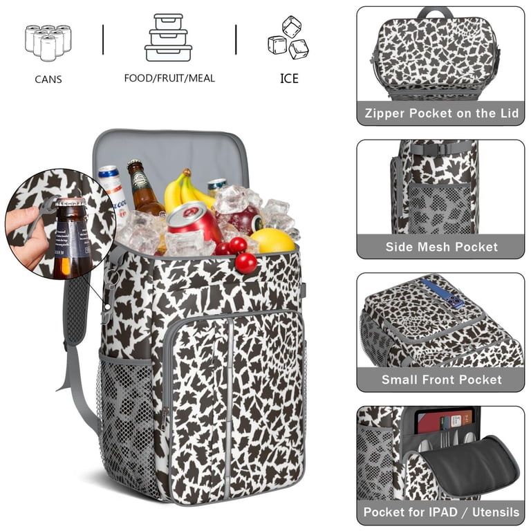 Aesthetic Glitter Texture Cooler Backpack - 20L Leakproof  display picture 3