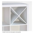Better Homes & Gardens X Shelf Cube Organizer Insert, White Texture