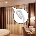 thumbnail image 5 of 200 Uds. Ganchos de cortina de plástico blanco para cortina de ventana, cortina de puerta y cortina de ducha ganchos de cortina de plástico, 5 of 5