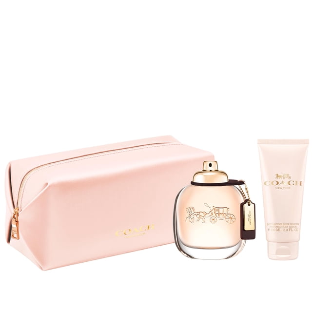 Set de Regalo de Perfume COACH New York 90 ml EDP Loción Estuche