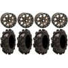 STI Wheels / ITP Tires STI HD9 14 Beadlock Wheels BR 30 Monster Mayhem Tires Polaris RZR XP 1000 / PRO XP / Ranger XP 900/1000