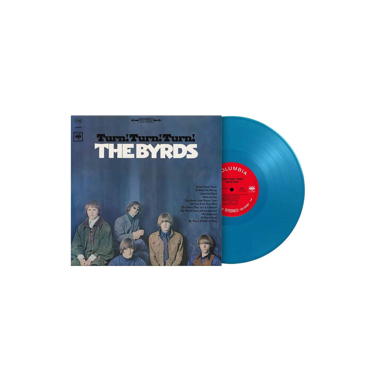 The Byrds - Turn Turn Turn - Limited 180-Gram Blue Colored Vinyl - Music & Performance