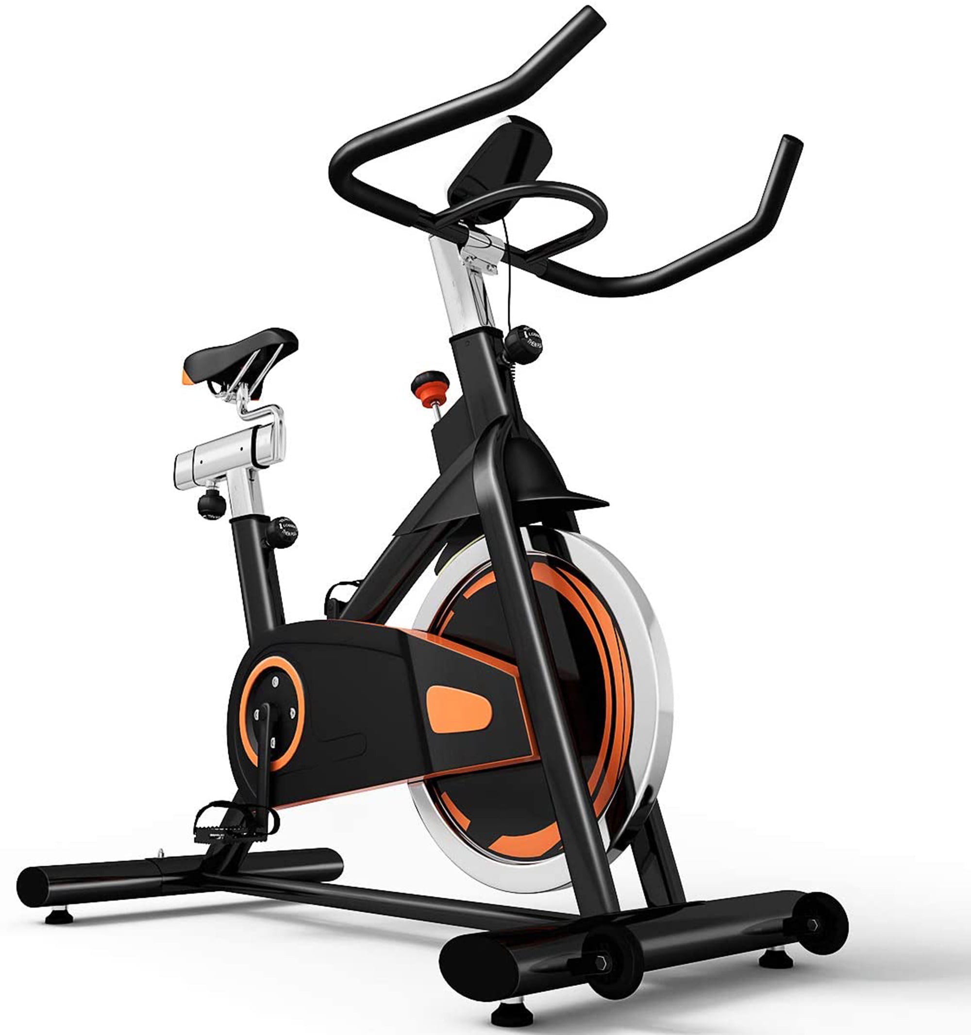 gymax spin bike