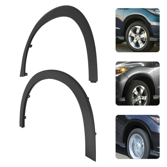 Miumaeov 1 Pair Front Fender Flares Right & Left Wheel Arch Molding Trims for 2016-2022 Honda HR-V