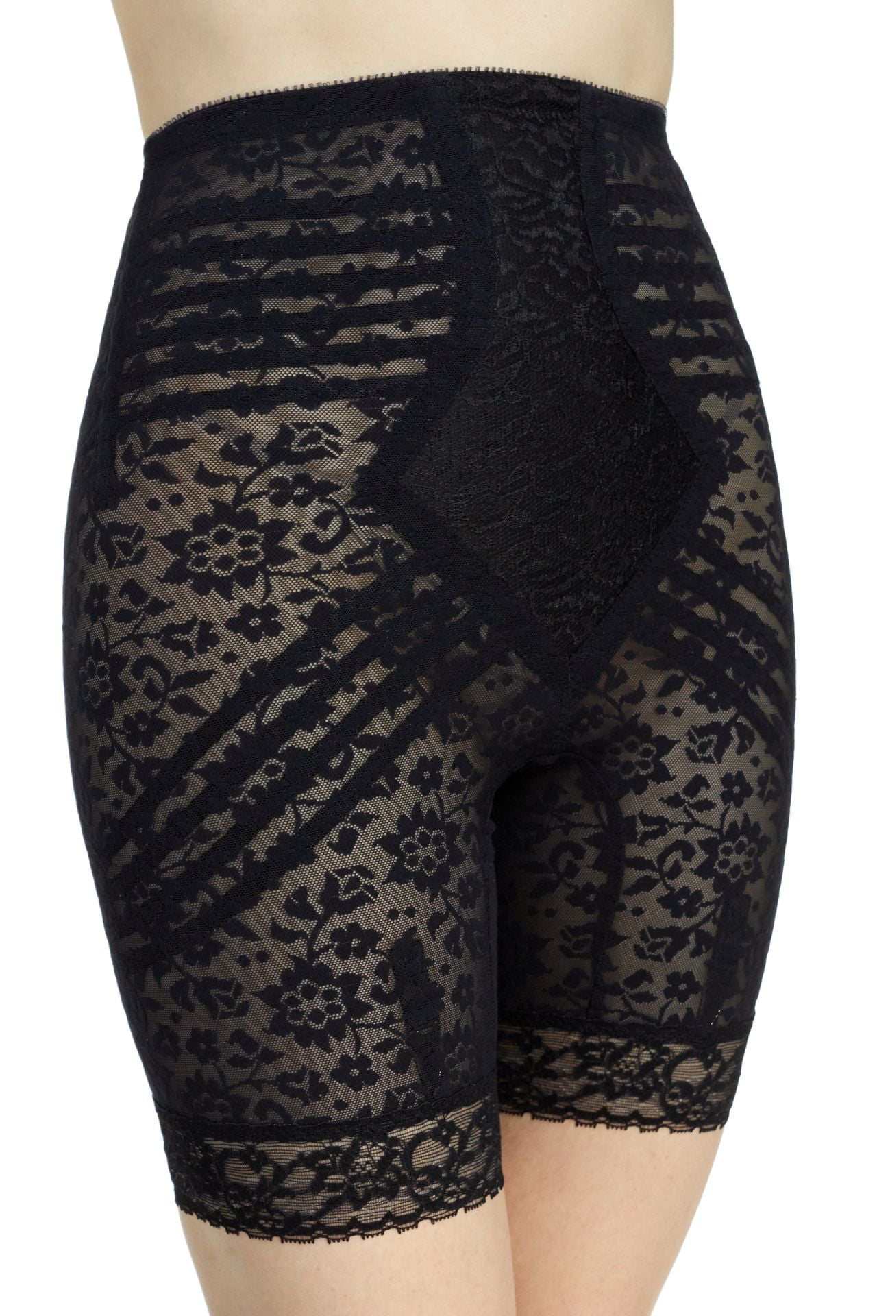 Rago - Women's Hi Waist Long Leg Shaper 6207 (Black, XL) - Walmart.com - Walmart.com