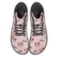 thumbnail image 2 of Psesaysky Love Bike Printed Sneakers for Valentine's Day High-Top Minimalist Barefoot Shoes for Ladies Size 6-13.5, 2 of 7