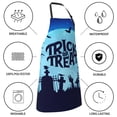 thumbnail image 6 of Rateoe Halloween Trick Or Treat Aprons with Pocket,Men Womens Aprons Waterproof Adjustable Cooking Aprons for Kitchen Gardening and Salon, 6 of 7