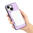 thumbnail image 2 of Magnetic Case for iPhone 16e Business Classic PU Leather Slim Soft Bumper Anti-Fingerprint Shockproof Protective Compatible with Magsafe Phone Cover For iPhone 16e,Purple, 2 of 5