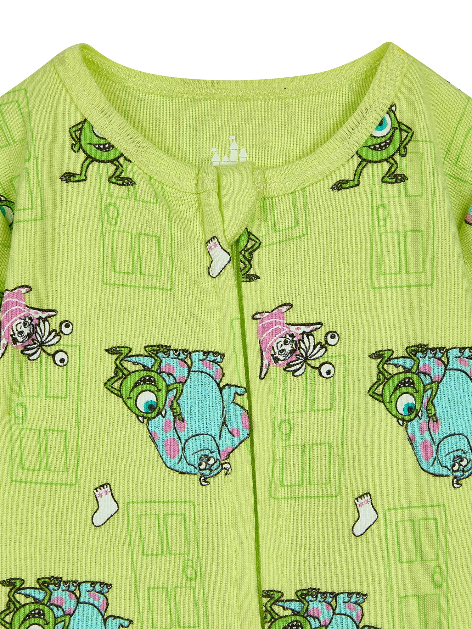 Character Baby Two-Way Zip Front Footed Sleep N Play Pajamas, Sizes Newborn-6/9 Months