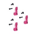 thumbnail image 1 of Vogacara 3 piezas RC Car Steering Gear Arm 25T Metal Servo Arms Accesorios automotrices Reemplazo para WL Toy 12427 Pink Type3 NO3, 1 of 6