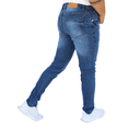 thumbnail image 3 of Pantalón de mezclilla stretch John Silver  Cortes skinny Color azul stone con deslavado, 3 of 3