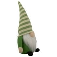 thumbnail image 3 of Northlight 9.25" Green Striped Hat Boy Springtime Gnome, 3 of 5