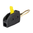 thumbnail image 3 of KLKCMS 4mm Banana Plug Practical Wire Cable Connector for Wall Plates and Receivers Black, 3 of 9
