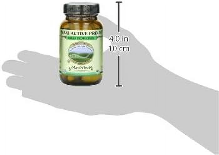 Maxi Health Probiotic Plus - 50 Billion CFU, 15 Strains, Delayed Release Capsules - 30 Count