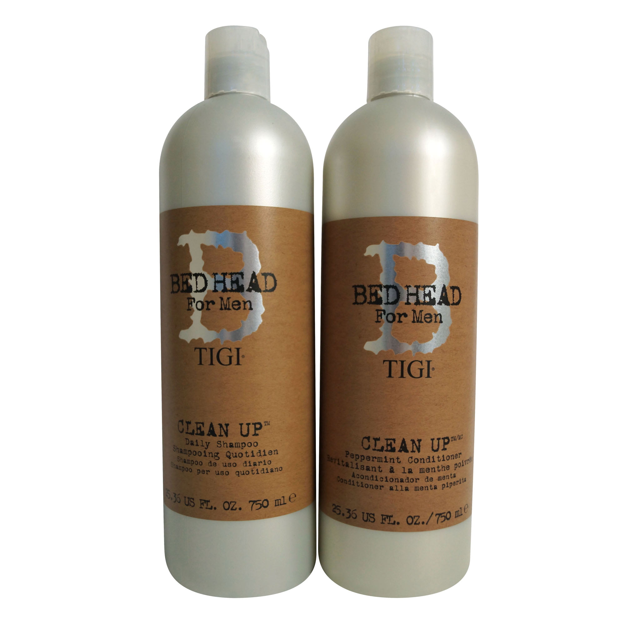 Tigi Bed Head For Men Clean Up Shampoo Conditioner Set 25 36 Oz Each