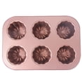 thumbnail image 1 of Wosthever Molde para cupcakes antiadherente fácil de limpiar para cocineros ocupados hecho con molde para pasteles Canele de acero al carbono Herramientas y accesorios para hornear, 1 of 6